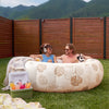 SLOOSH Inflatable Round Swimming Pool for Family, 5.5' x 20