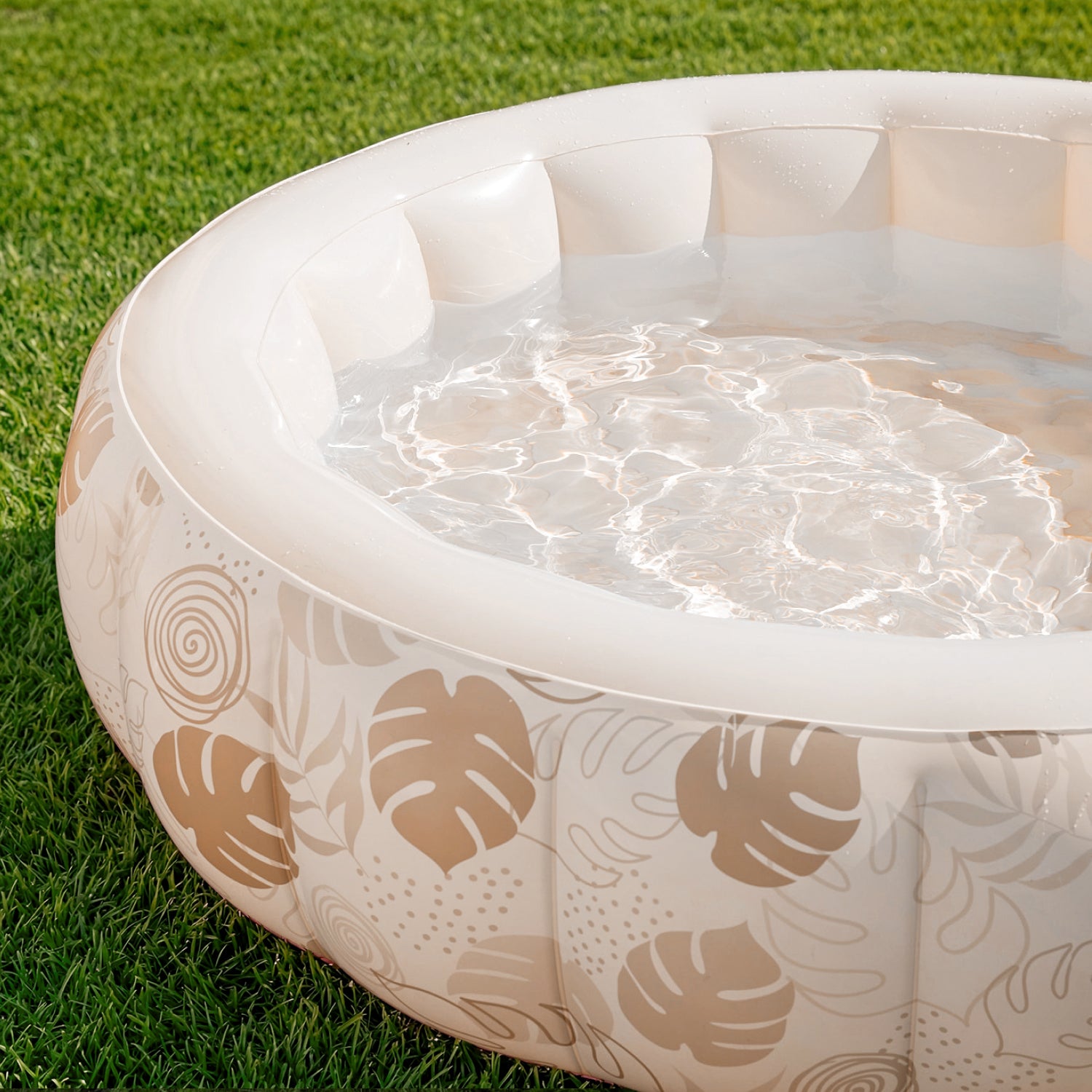 SLOOSH Inflatable Round Swimming Pool for Family, 5.5' x 20"