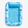 SLOOSH Inflatable Tanning Pool with Mist, Blue Tropical