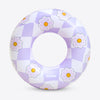 SLOOSH Inflatable Swim Ring, Purple Chase Flower-Bloom State