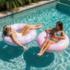 SLOOSH Purple Chase Flower Tanning Pool with Ring Best Bundle