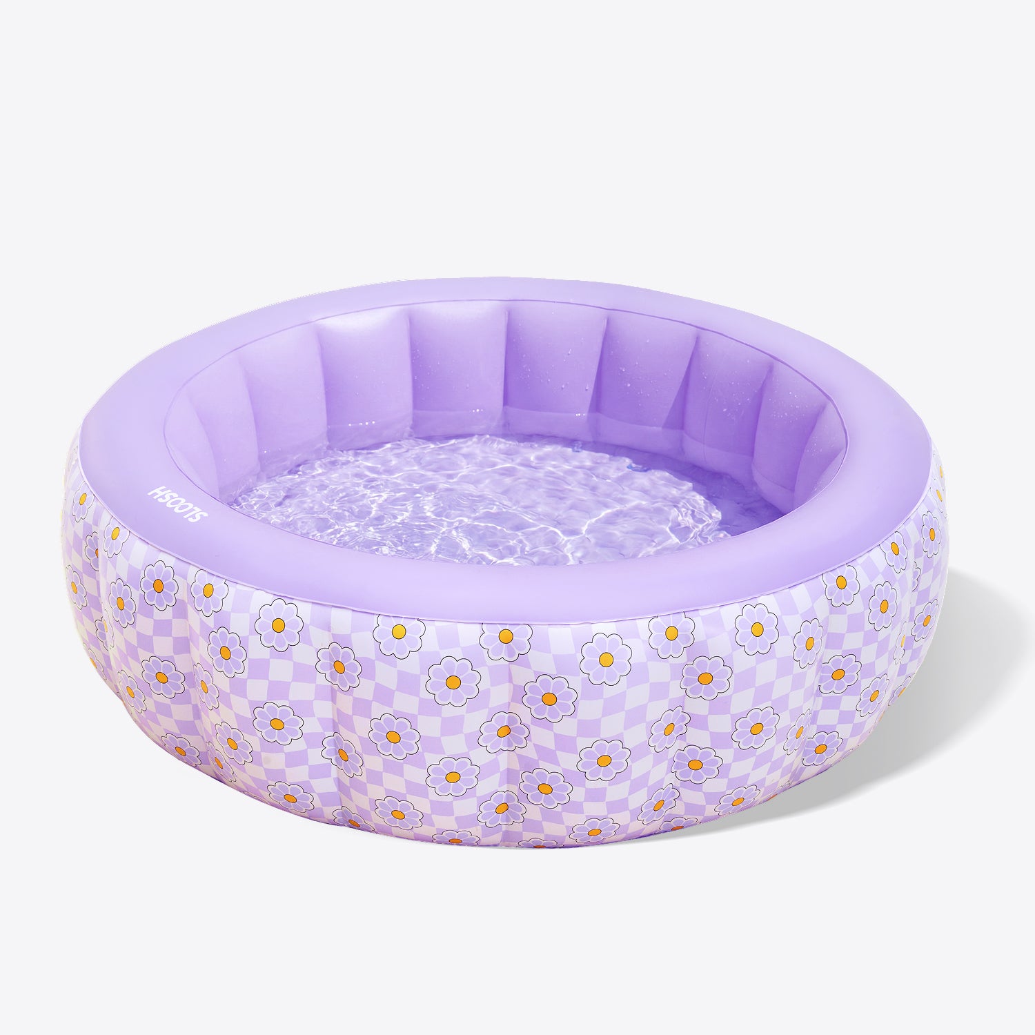 SLOOSH Inflatable Pool, Purple Chase Flower Bloom State