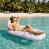 SLOOSH Inflatable Water Lounger Pink Tie-dye Bliss State
