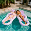 SLOOSH Inflatable Water Lounger Pink Tie-dye Bliss State