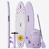 SLOOSH Purple Chase Flower Inflatable Stand Up Paddle Board-Bloom State