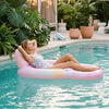 SLOOSH Inflatable Water Lounger Pink Tie-dye Bliss State