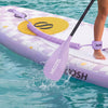 SLOOSH Paddle of Inflatable SUP, Purple Chase Flower