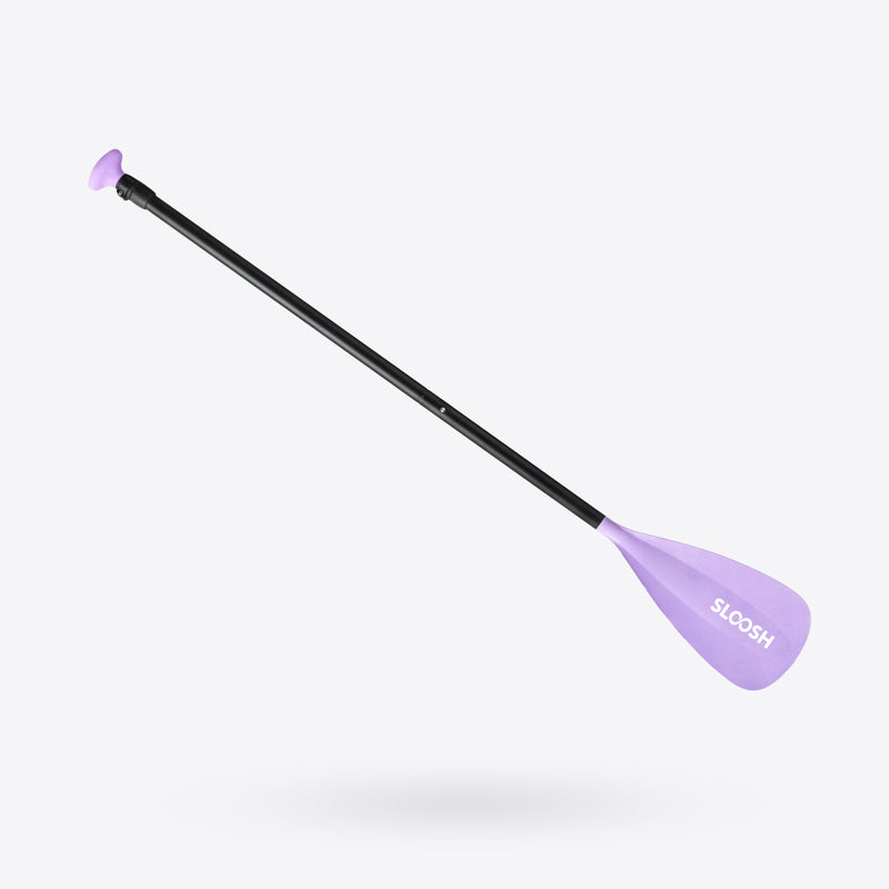 SLOOSH Paddle of Inflatable SUP, Purple Chase Flower