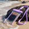 SLOOSH Waterproof Phone Case of Inflatable SUP, Purple Chase Flower