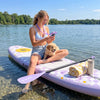 SLOOSH Waterproof Phone Case of Inflatable SUP, Purple Chase Flower