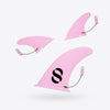 SLOOSH Set of Fins of Inflatable SUP, Pink Tie-dye
