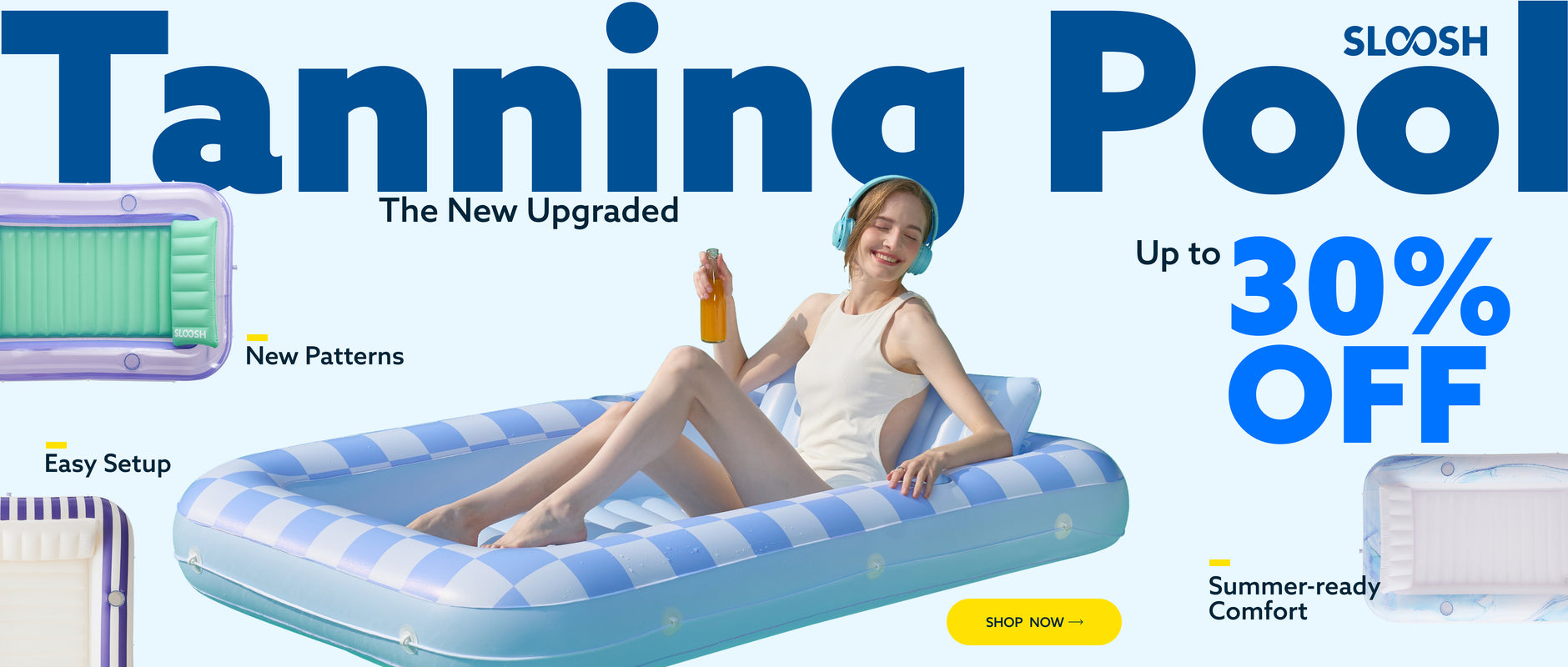 Inflatable Paddle Boards, Pools & Floats | Sloosh USA – SLOOSH