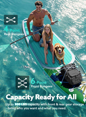 SLOOSH Meander 10'6" Stand Up Paddle Board – Stable & Lightweight Inflatable SUP