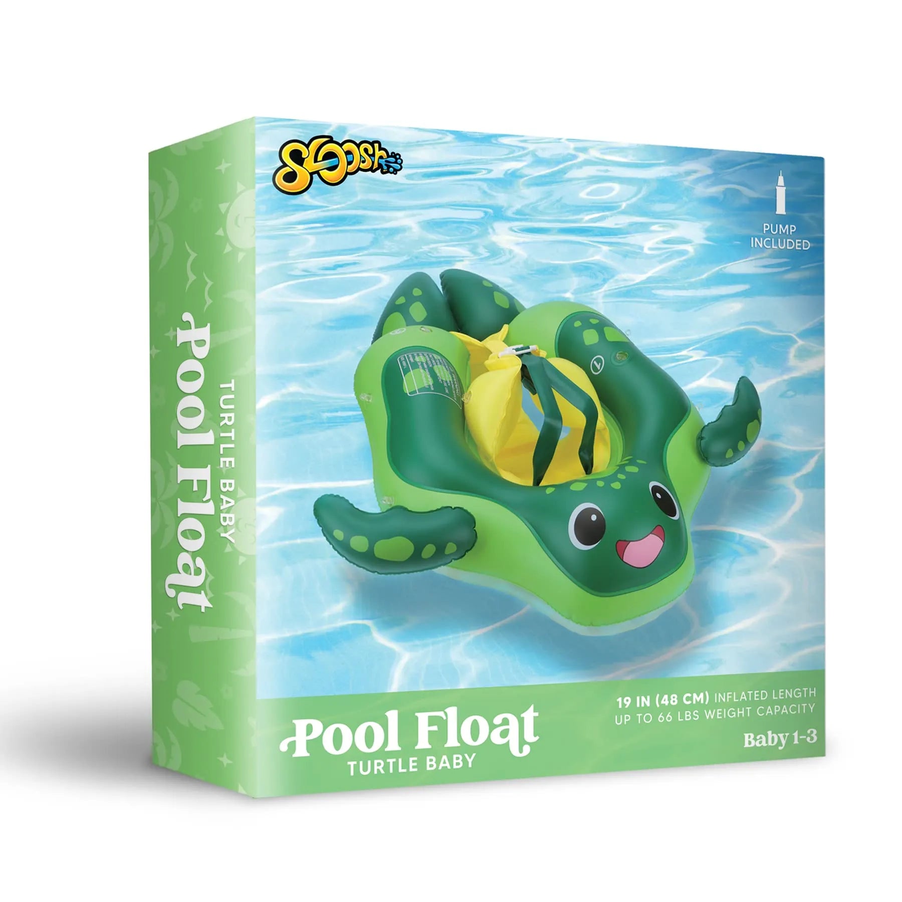 SLOOSH - Turtle Baby Pool Float