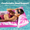 Sloosh Large Inflatable Tanning Raft Pool Float