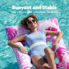 Sloosh Large Inflatable Tanning Raft Pool Float