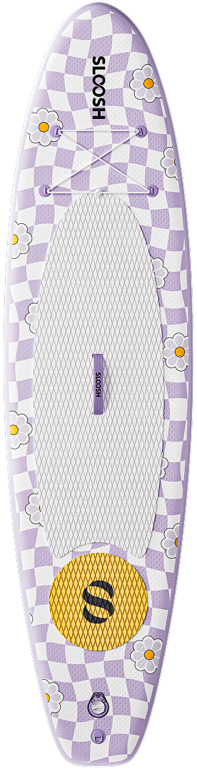 SLOOSH Purple Chase Flower Inflatable Stand Up Paddle Board-Bloom State