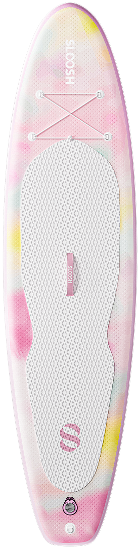 SLOOSH Inflatable SUP Pink Tie-dye-Bliss State, 126