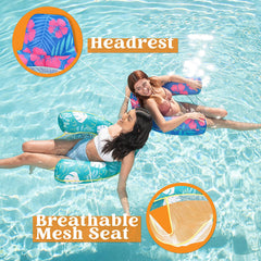 2Pcs Deluxe Pool Lounge Chair