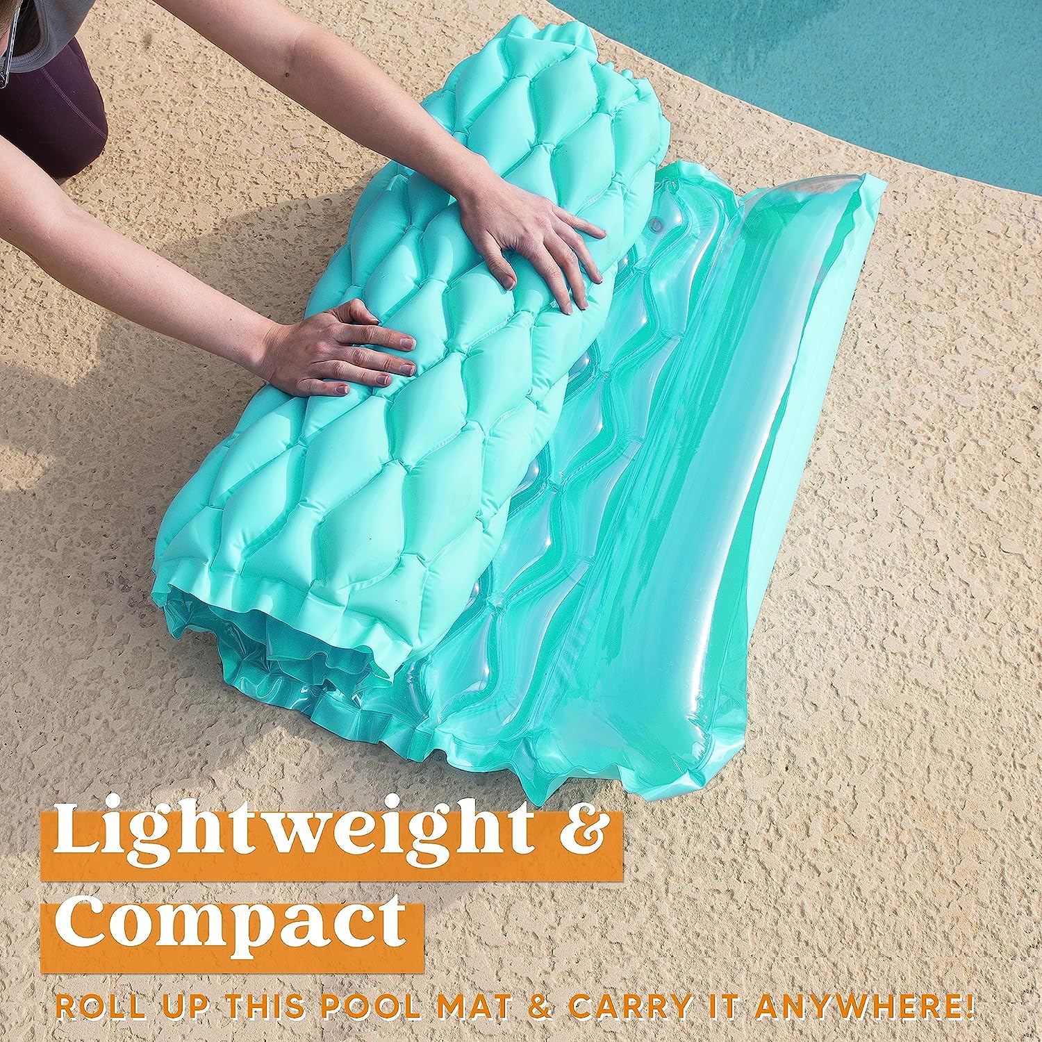 SLOOSH - Inflatable Pool Mat, 3 Pack