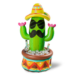 SLOOSH - Inflatable Cactus Cooler With Sombrero