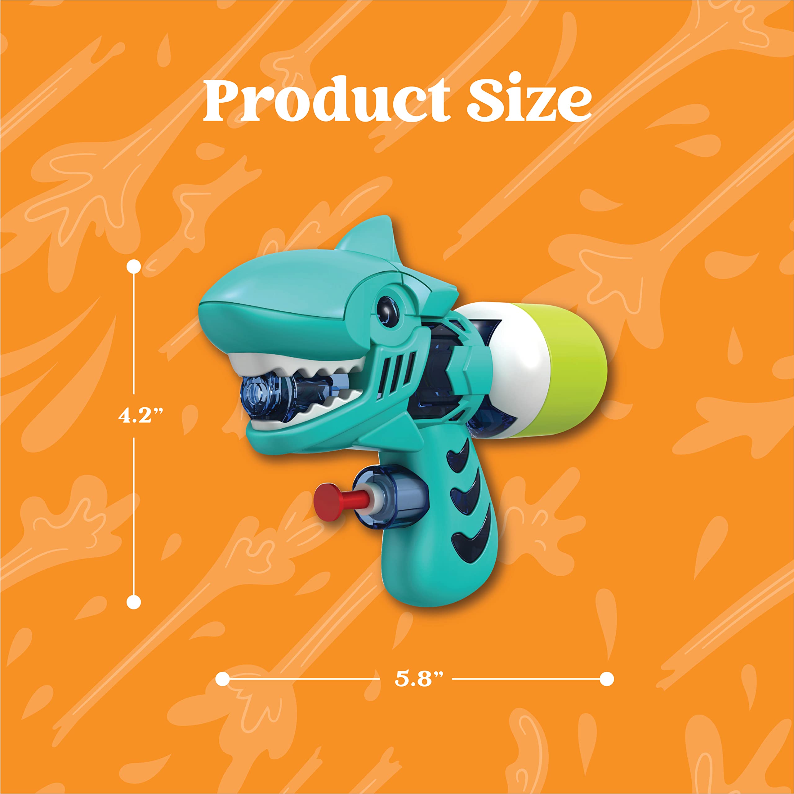 SLOOSH - Animal Water Gun, 6 Pack