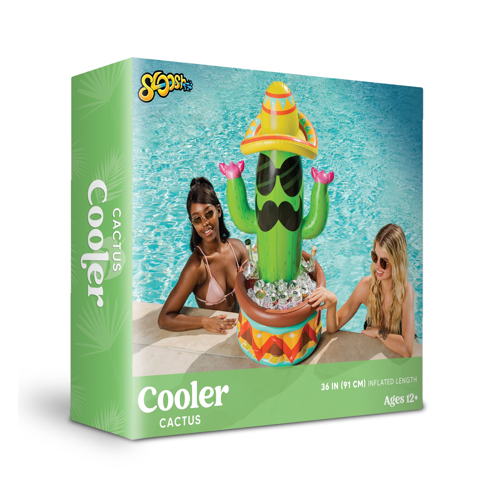 SLOOSH - Inflatable Cactus Cooler With Sombrero